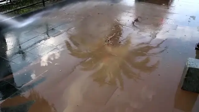 Bodrum'da sağanak etkili oldu Bodrum'da sağanak etkili oldu