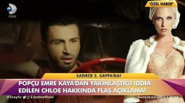 Chloe Loughnan ile aşk yaşadığı iddia edilen popçu Emre Kaya: Ben yengeci değilim!
