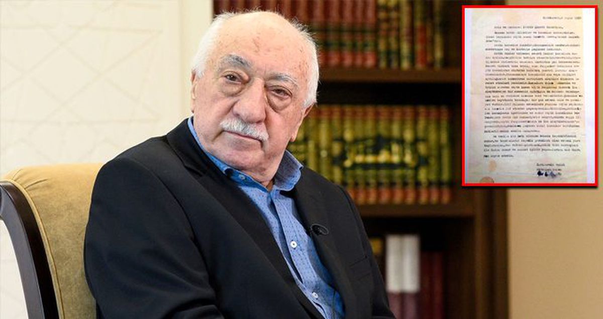 FETÖ şüphelisinin evinde, terörist elebaşı Gülen'in sözde Ermeni soykırımını tanıyan mektubu çıktı