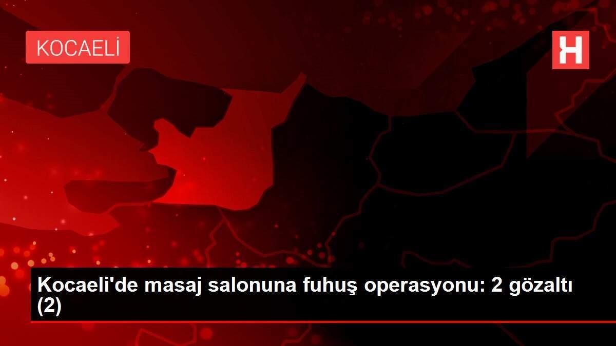 Kocaeli'de masaj salonuna fuhuş operasyonu: 2 gözaltı (2)
