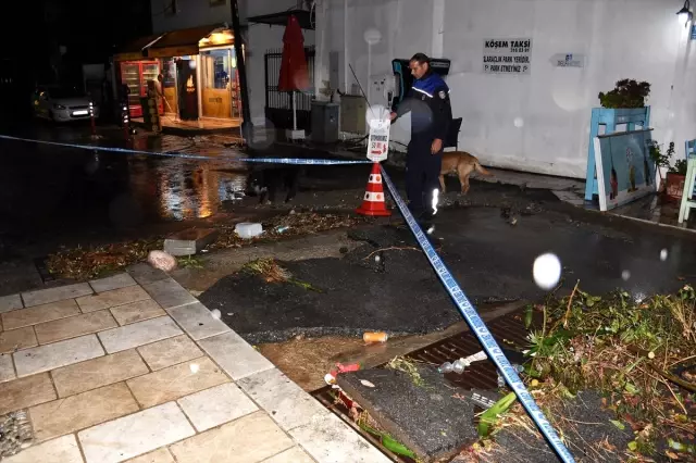Muğla'da sağanak etkili oldu Muğla'da sağanak etkili oldu