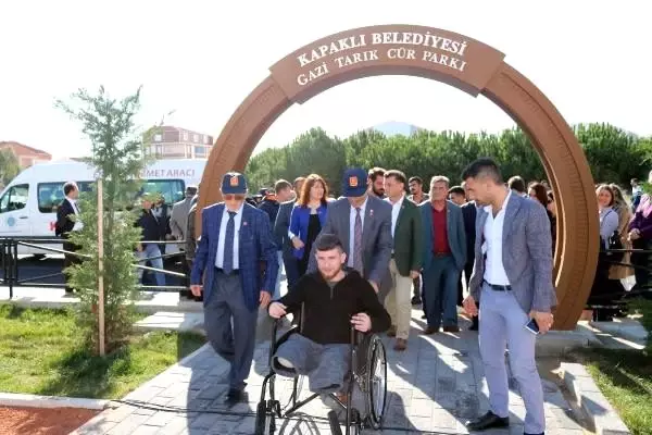 Pençe Harekatı gazisinin adının verildiği park törenle açıldı Pençe Harekatı gazisinin adının verildiği park törenle açıldı