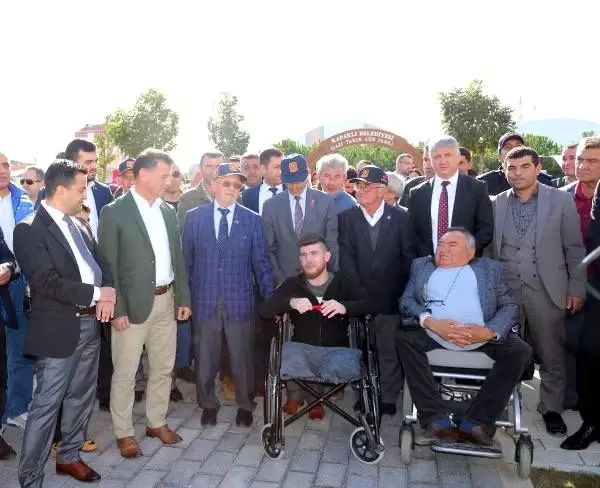 Pençe Harekatı gazisinin adının verildiği park törenle açıldı Pençe Harekatı gazisinin adının verildiği park törenle açıldı