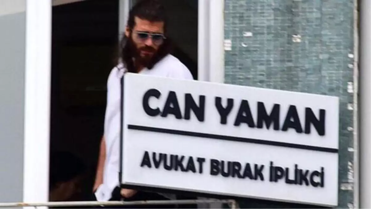 Avukat Can Yaman işinin başında!