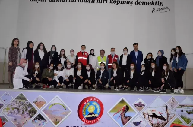 Bafra'da Kızılay ve Lösemili Çocuklar Haftası kutlandı Bafra'da Kızılay ve Lösemili Çocuklar Haftası kutlandı