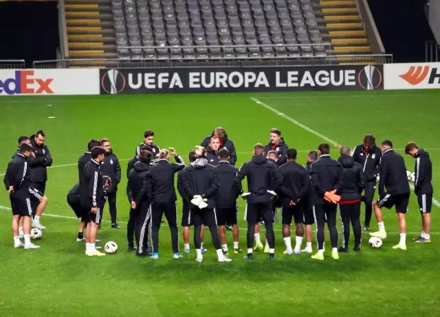 Beşiktaş, Braga maçı hazırlıklarını tamamladı