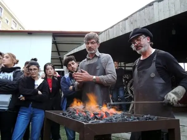 Demir sanat eserine dönüşecek Demir sanat eserine dönüşecek