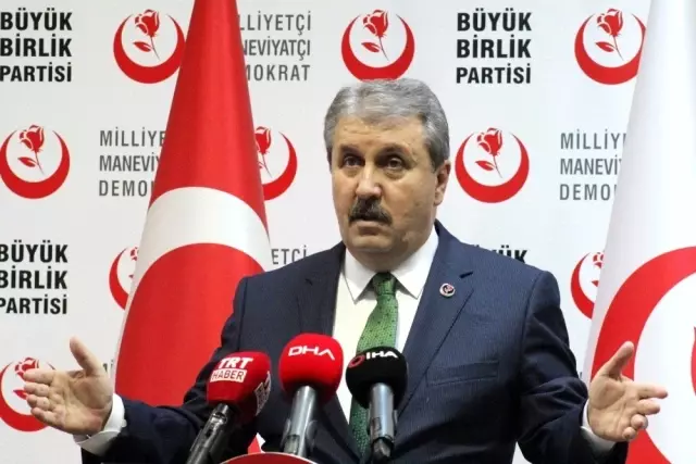 Destici'den Kılıçdaroğlu ve İmamoğlu'na tepki: Destici'den Kılıçdaroğlu ve İmamoğlu'na tepki: