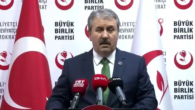 Destici'den Kılıçdaroğlu ve İmamoğlu'na tepki: 'HDP, PKK'nın partisi midir değil midir?' Destici'den Kılıçdaroğlu ve İmamoğlu'na tepki: 'HDP, PKK'nın partisi midir değil midir?'