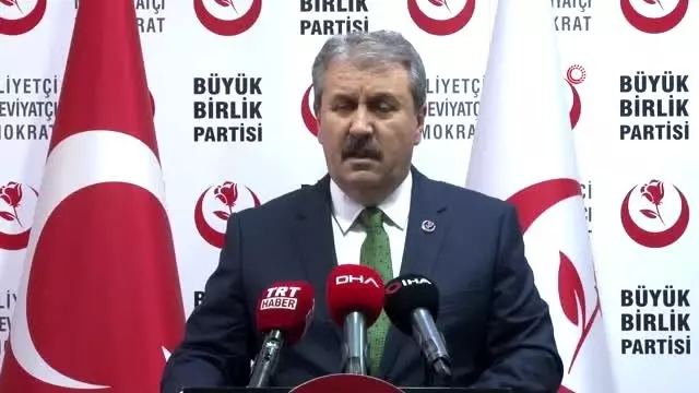 Destici'den Kılıçdaroğlu ve İmamoğlu'na tepki: 'HDP, PKK'nın partisi midir değil midir?' Destici'den Kılıçdaroğlu ve İmamoğlu'na tepki: 'HDP, PKK'nın partisi midir değil midir?'
