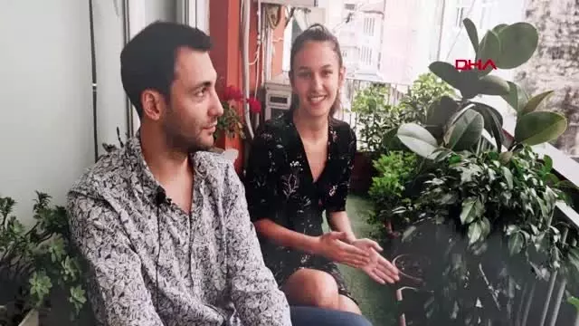 Doğada düğün fotoğrafları çektiren çift, yağmura yakalandı Doğada düğün fotoğrafları çektiren çift, yağmura yakalandı