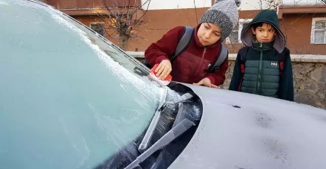 Doğu'da soğuk hava: Göle eksi 18