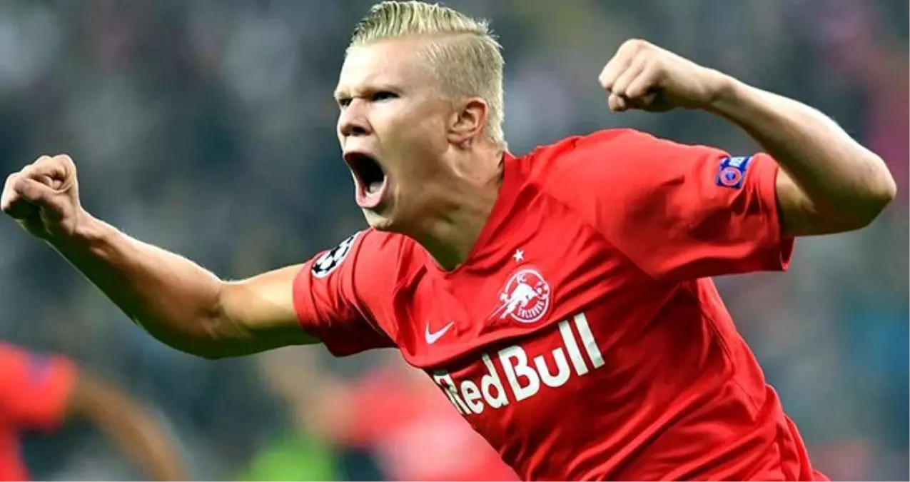 Erling Haaland 4 maçta 7 gol atıp Şampiyonlar Ligi tarihine geçti