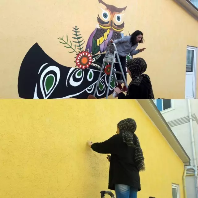 Gençler şehre renk katıyor
