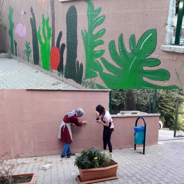 Gençler şehre renk katıyor