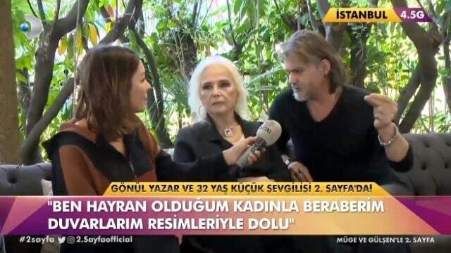 Gönül Yazar'ın kendisinden 32 yaş sevgilisinden samimi itiraf: Birbirimizi görmeyince kuduruyoruz