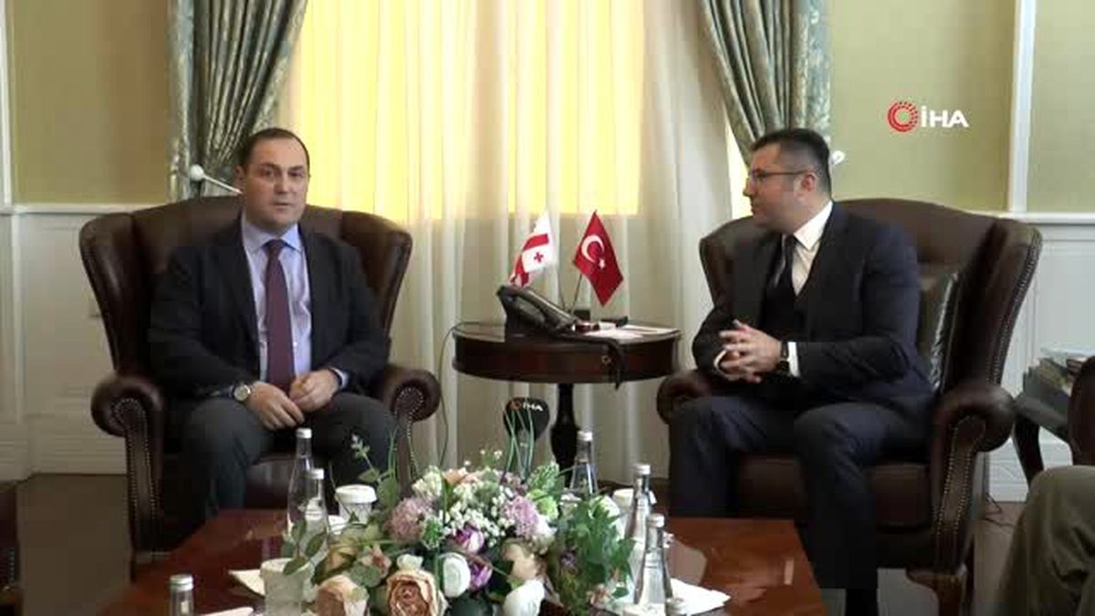 Gürcistan Büyükelçisi George Janjgava Erzurum'da