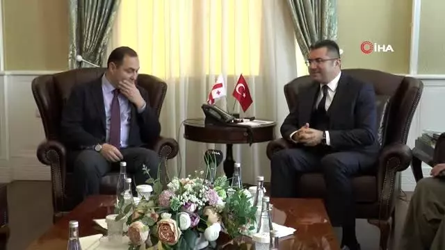 Gürcistan Büyükelçisi George Janjgava Erzurum'da