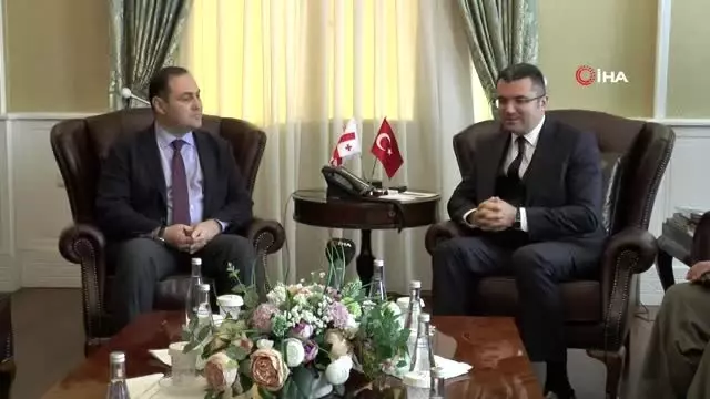 Gürcistan Büyükelçisi George Janjgava Erzurum'da