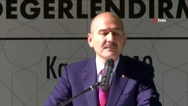 Süleyman Soylu: 'Yerleştirmeye çalıştıkları fikir, 'Hepsi gidecek mi, gitmeyecek mi'? Toplumu bir... Süleyman Soylu: 'Yerleştirmeye çalıştıkları fikir, 'Hepsi gidecek mi, gitmeyecek mi'? Toplumu bir...