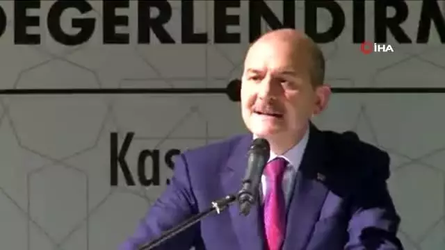 Süleyman Soylu: 'Yerleştirmeye çalıştıkları fikir, 'Hepsi gidecek mi, gitmeyecek mi'? Toplumu bir... Süleyman Soylu: 'Yerleştirmeye çalıştıkları fikir, 'Hepsi gidecek mi, gitmeyecek mi'? Toplumu bir...