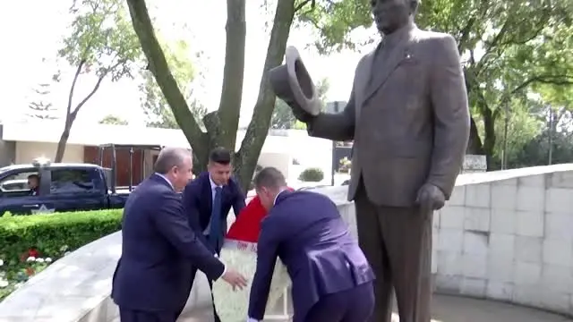 TBMM Başkanı Şentop, Meksika'da - Atatürk anıtı ziyareti TBMM Başkanı Şentop, Meksika'da - Atatürk anıtı ziyareti