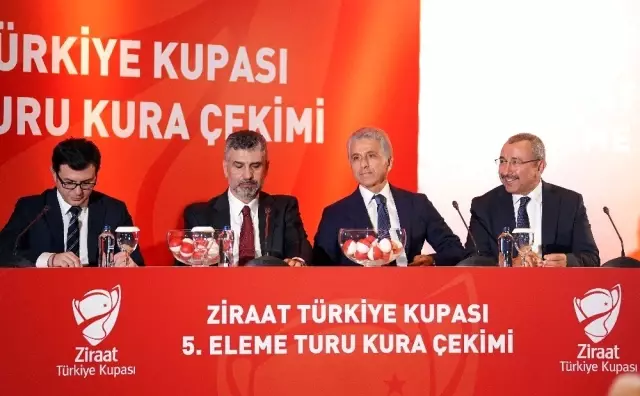 Ziraat Türkiye Kupası 5. Eleme Turu kuraları çekildi Ziraat Türkiye Kupası 5. Eleme Turu kuraları çekildi