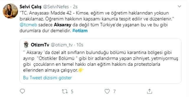 Aksaray'da velilerden tepki çeken eylem: Otizmli çocukları yuhaladılar