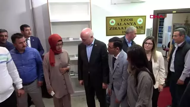 Antalya tzob başkanı bayraktar ıspanağın suçu yok