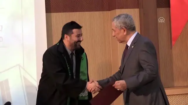 Arınç, Iğdır Üniversitesinin 2019-2020 Akademik Yılı Açılış Törenine katıldı Arınç, Iğdır Üniversitesinin 2019-2020 Akademik Yılı Açılış Törenine katıldı