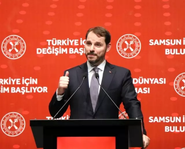 Bakan Albayrak'tan Samsun'a sanayi müjdesi Bakan Albayrak'tan Samsun'a sanayi müjdesi