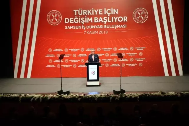 Bakan Albayrak'tan Samsun'a sanayi müjdesi Bakan Albayrak'tan Samsun'a sanayi müjdesi