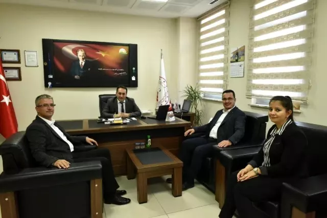 Başkan Kanar'dan Kurum ziyaretleri Başkan Kanar'dan Kurum ziyaretleri