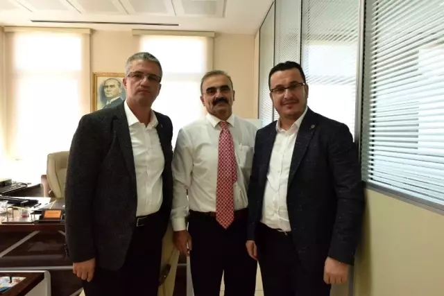 Başkan Kanar'dan Kurum ziyaretleri Başkan Kanar'dan Kurum ziyaretleri