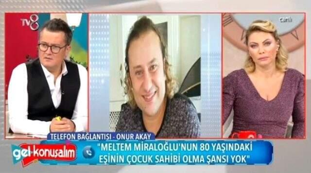 Çocuk sahibi olmak isteyen Meltem Miraloğlu'nun 80 yaşındaki eşinin kendini kısırlaştırdığı ortaya çıktı