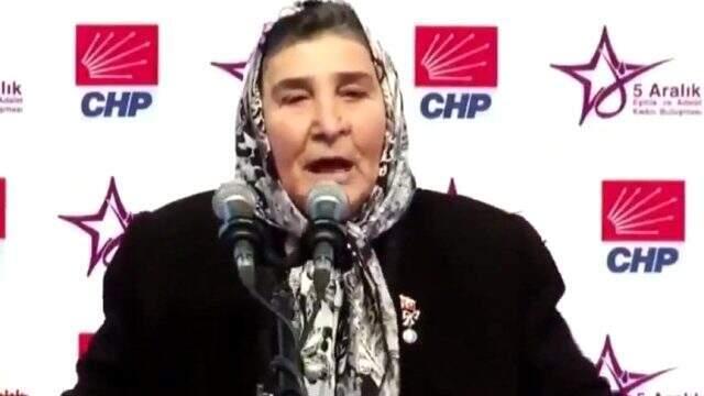 Cumhurbaşkanına hakaretten yargılanan Şehit Anneleri Derneği Başkanı Pakize Akbaba, Akşener'in de katıldığı duruşmada beraat etti