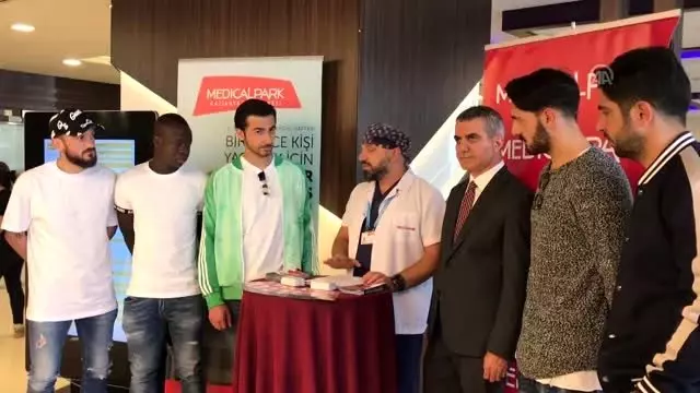 Gaziantep FK'li futbolculardan organ bağışı Gaziantep FK'li futbolculardan organ bağışı
