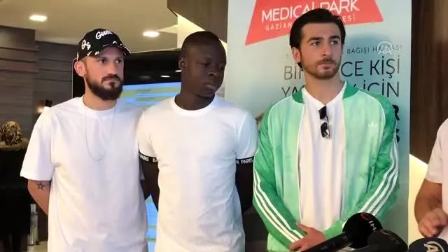 Gaziantep FK'li futbolculardan organ bağışı Gaziantep FK'li futbolculardan organ bağışı