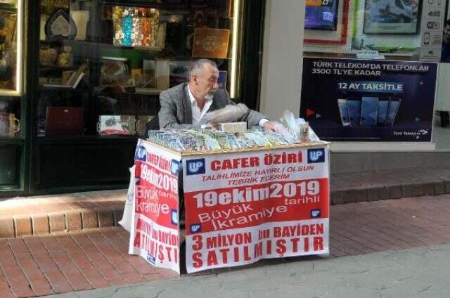 Gerçeği bayide öğrendi! Amorti sandığı bilete büyük ikramiye çıktı