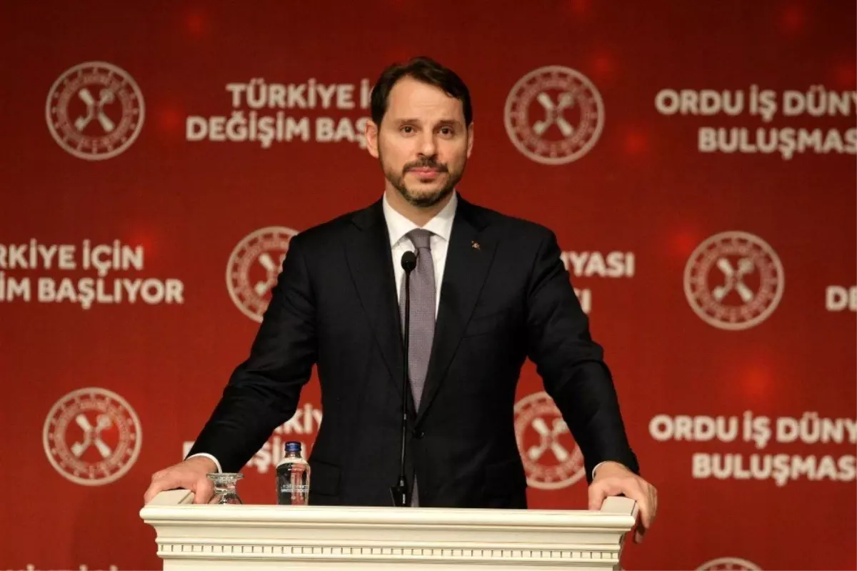 Hazine ve Maliye Bakanı Albayrak Ordu'da 'İş Dünyası ile Buluşma' programına katıldı