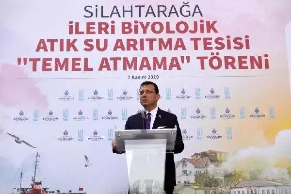İBB Başkanı İmamoğlu, 'Temel atmama' töreninde konuştu İBB Başkanı İmamoğlu, 'Temel atmama' töreninde konuştu