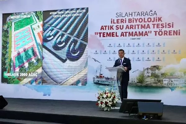 İBB Başkanı İmamoğlu, 'Temel atmama' töreninde konuştu İBB Başkanı İmamoğlu, 'Temel atmama' töreninde konuştu