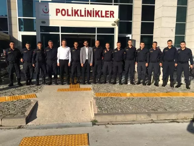 Jandarmadan kan bağışına destek Jandarmadan kan bağışına destek