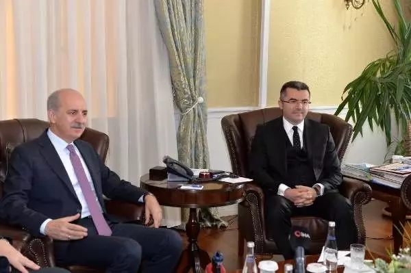 Kurtulmuş: Trump ile görüşmede Türkiye'nin hakkı sonuna kadar korunacak