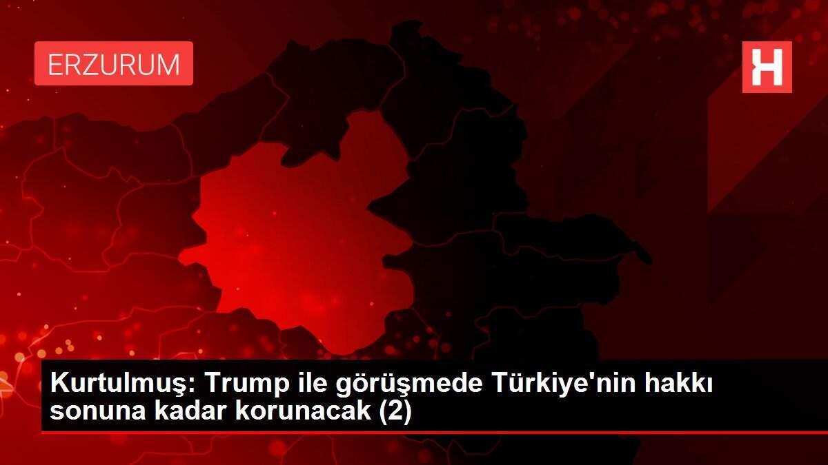 Kurtulmuş: Trump ile görüşmede Türkiye'nin hakkı sonuna kadar korunacak (2) Kurtulmuş: Trump ile görüşmede Türkiye'nin hakkı sonuna kadar korunacak (2)