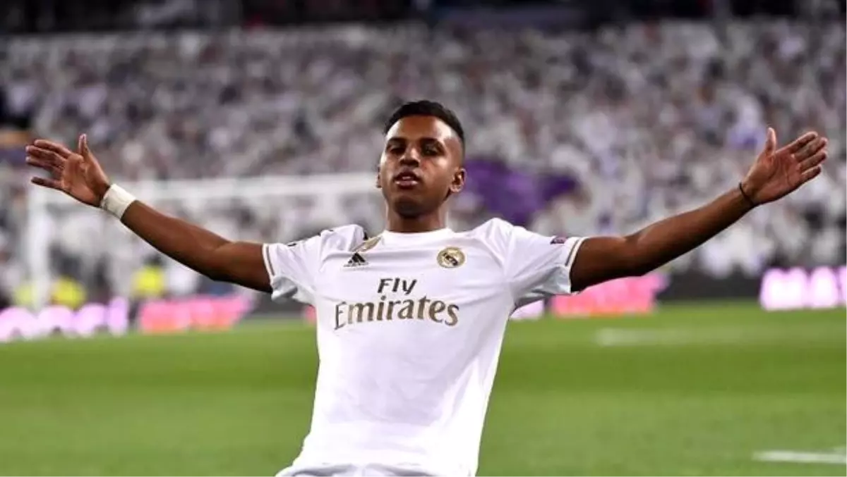 Real Madrid'in genç yıldızı Rodrygo tarihe geçti