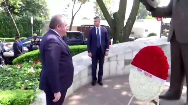 TBMM Başkanı Şentop, Meksika'da Atatürk Anıtı'nı ziyaret etti TBMM Başkanı Şentop, Meksika'da Atatürk Anıtı'nı ziyaret etti