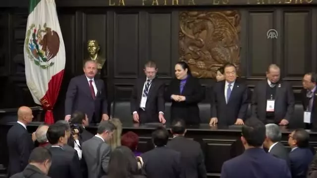 TBMM Başkanı Şentop, Tarihi Meksika Cumhuriyeti Senatosu'nu ziyaret etti TBMM Başkanı Şentop, Tarihi Meksika Cumhuriyeti Senatosu'nu ziyaret etti