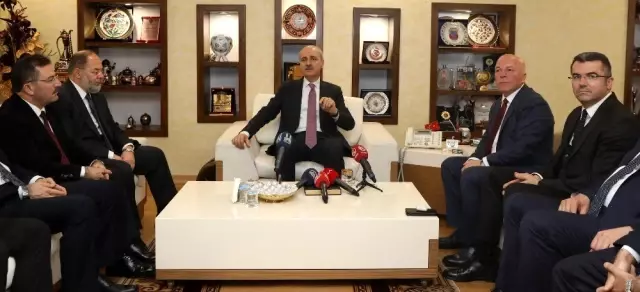 Ak Parti Genel Başkanvekili Kurtulmuş'tan Büyükşehir'e ziyaret Ak Parti Genel Başkanvekili Kurtulmuş'tan Büyükşehir'e ziyaret