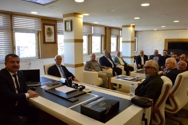 AK Parti kurucu ilçe başkanları Havza'da AK Parti kurucu ilçe başkanları Havza'da